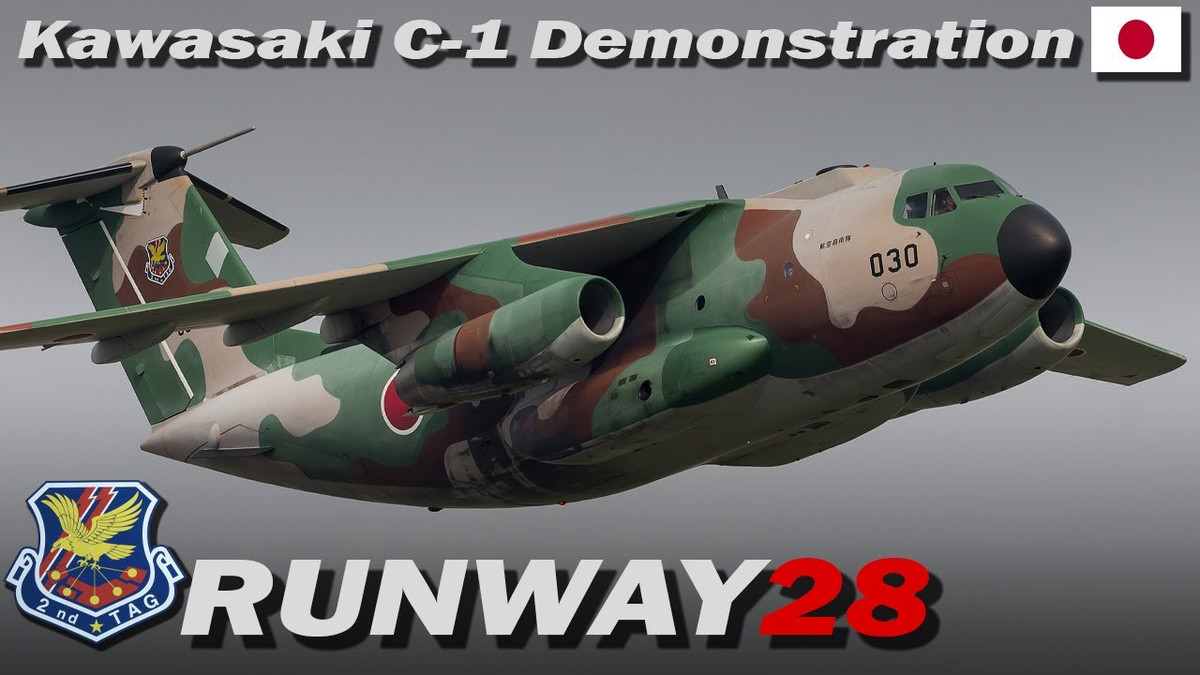 Để thực hiện các nhiệm vụ hỗ trợ nhân đạo và ứng phó thảm họa, cũng như không vận quân sự, JASDF được trang bị máy bay vận tải quân sự Kawasaki C-1 và C-2 nội địa, có khả năng cất hạ cánh trên đường băng ngắn (STOL), để hoạt động trên một số hòn đảo nhỏ hơn, từ các sân bay dân sự.