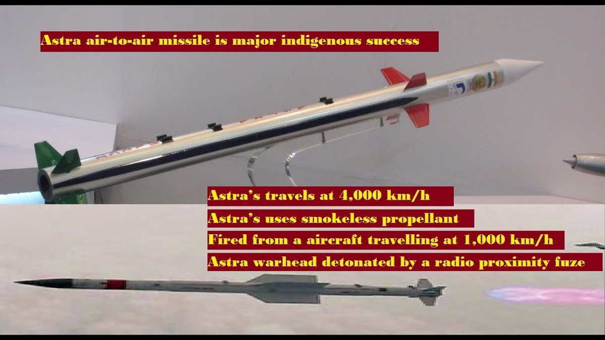 Nếu nhìn lại, có thể thấy trong 20 năm qua, tên lửa không đối không Astra đã nhiều lần thử thành công, nhưng kế hoạch sản xuất loạt cứ bị trì hoãn hết lần này đến lần khác. Theo thông tin trên truyền thông Ấn Độ, tên lửa Astra liên tục được hoàn thiện và tính năng của nó được nâng lên nhiều lần; không có thiếu sót nào, ngoại trừ việc chậm đưa vào sử dụng.