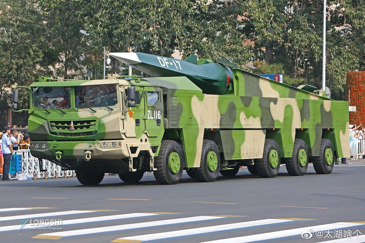 Tờ Hoàn Cầu thì nói thẳng, các bệ phóng tên lửa và tên lửa phóng từ trên không của Trung Quốc có thể dễ dàng tiếp cận đảo Đài Loan; còn vũ khí siêu thanh nước này có thể sử dụng chống lại các đối thủ "quyền lực lớn", có khả năng bảo vệ đảo Đài Loan, chẳng hạn như Mỹ. 