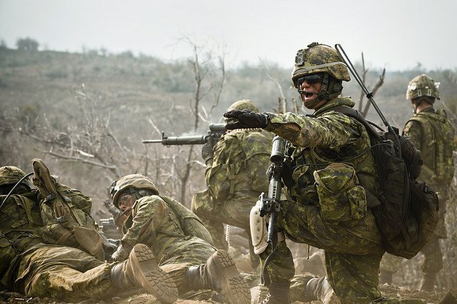 Một tiểu đoàn bộ binh bao gồm 5 đại đội, các đại đội được gọi bằng một chữ cái, chẳng hạn như Đại đội P. Ngoài ra, còn có ba đại đội súng trường, một đại đội hỗ trợ chiến đấu và một đại đội bảo đảm chiến đấu.