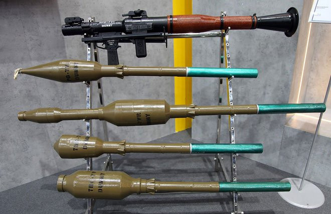 Súng ban đầu bắn đạn PG-7, sau đó Liên Xô/Nga chế tạo các loại đạn khác như PG-7V, PG-7VM, PG-7VL, PG-7VR là các đạn xuyên phá vỏ thép chống tăng. Đạn TBG-7V là đạn nhiệt áp chống lô cốt, công trình. Đạn OG-7, OG-7A là đạn nổ phá - văng mảnh để sát thương bộ binh. Ngoài ra còn có nhiều loại đạn khác do các nước khác tự chế tạo.