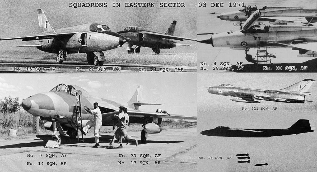 Cả hai bên đều tuyên bố chiến thắng trong cuộc chiến trên không. Tuy nhiên, có vẻ như Ấn Độ đã chiếm thế thượng phong trên không, khi kiểm soát hoàn toàn bầu trời Đông Pakistan; bắn hạ 73 chiếc máy bay của Pakistan, nhưng chỉ thiệt hại 45 chiếc.