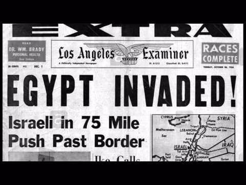 Mỹ cũng tuyên bố xem xét việc bán bớt trái phiếu của Anh, điều có thể sẽ tàn phá nền kinh tế Anh vừa gượng dậy sau thế chiến hai. Đồng thời một nghị quyết của Liên Hợp Quốc, do Mỹ soạn thảo, kêu gọi ngừng bắn và rút các lực lượng nước ngoài ra khỏi khu vực.