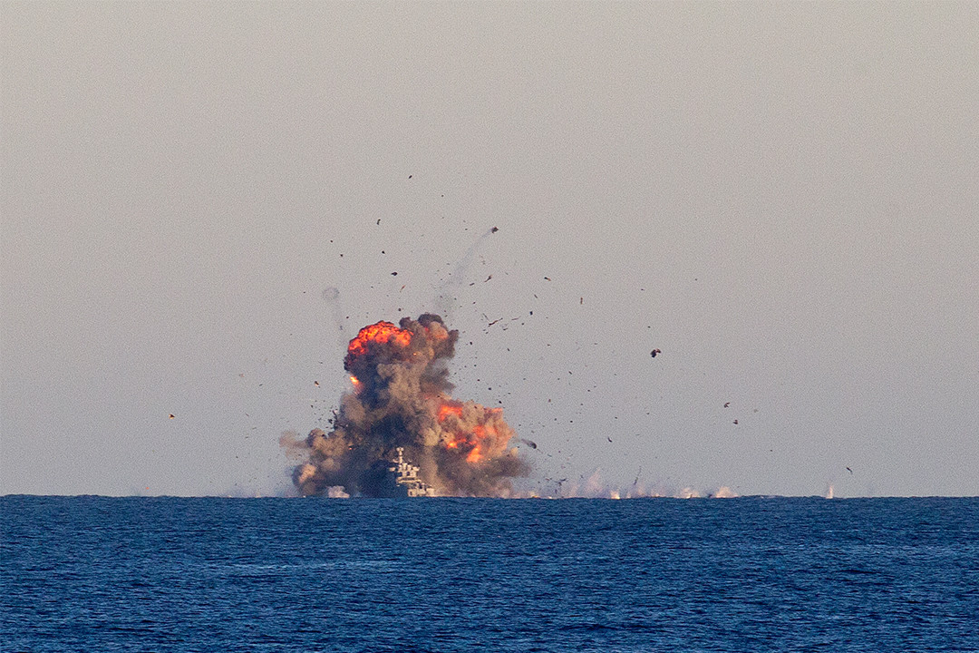 Điều đáng chú ý là RIMPAC-2018 đã trở thành một cuộc tập trận hải quân, trong đó tên lửa Harpoon được sử dụng rộng rãi. Ngoài việc phóng tên lửa từ tàu ngầm, tên lửa còn được phóng từ máy bay chống ngầm P-8 Poseidon của Anh và từ khinh hạm của Hải quân Singapore. Tổng cộng đã có 6 tên lửa Harpoon đã được phóng trong cuộc tập trận.