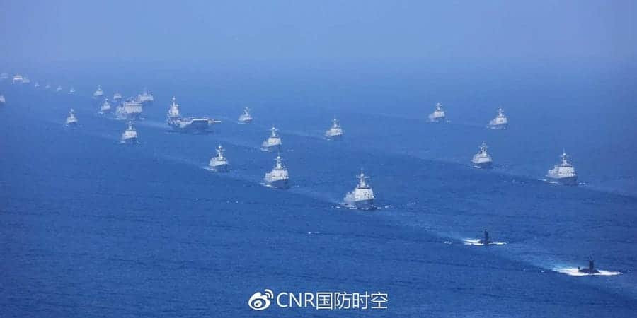 Vào cuối năm 2020, hạm đội hải quân Trung Quốc đã vượt qua hạm đội Mỹ về số lượng tàu chiến. Cho đến nay, Hải quân Mỹ vẫn nắm trong tay về số lượng tàu, nhưng hạm đội Trung Quốc sẽ sớm có thể vượt qua hạm đội Mỹ, đặc biệt là với tốc độ đóng tàu chiến lớn như hiện nay.