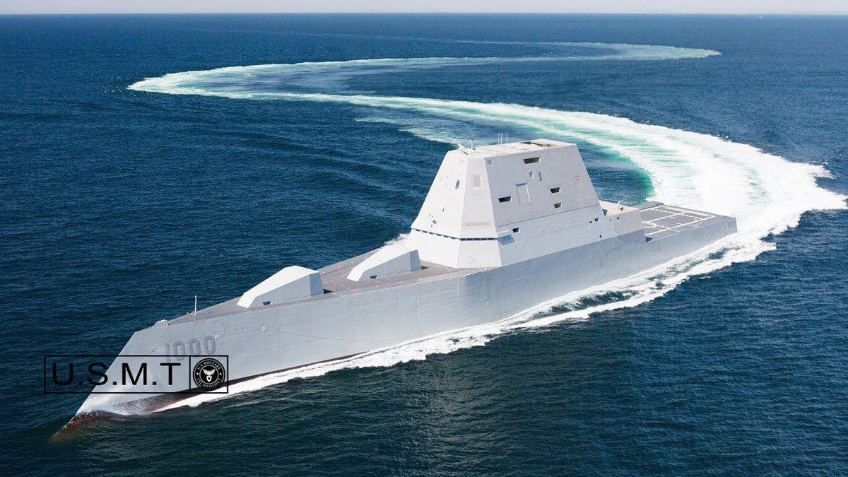 Mặc dù là vũ khí mang tính cách mạng, nhưng với chi phí đã vượt quá 50%, dẫn đến chương trình phải hủy bỏ theo Đạo luật Nunn-McCurdy. Năm 2008, Hải quân Mỹ chỉ đồng ý đóng hai chiếc Zumwalts, để dồn tiền mua tàu Arleigh Burke Flight III. Nhưng Thượng nghị sĩ Susan Collins của bang Maine, đã đấu tranh để đóng con tàu thứ ba, nhằm giữ việc làm cho nhà máy đóng tàu Bath Iron Works, thuộc bang của nghị sĩ này.