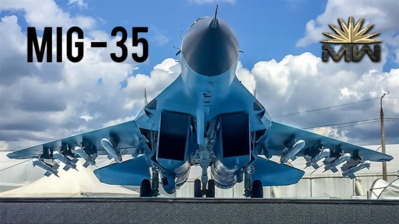 Với radar mảng pha điện tử quét chủ động (EASA), MiG-35 có thể sử dụng hầu hết các loại vũ khí tiên tiến hiện có của Nga; tiêm kích đa năng MiG-35 cũng được trang bị một pháo hàng không GS-30-1 (cơ số đạn 100 viên) và có thể mang được bom có trọng lượng đến 500kg.