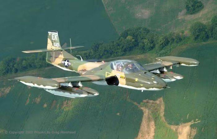 Đã có hơn 500 máy bay A-37 được chế tạo và gửi sang Việt Nam. Máy bay A-37 của không quân Mỹ đã thực hiện khoảng 100.000 phi vụ trên bầu trời Nam Việt Nam. Nhưng cũng đã có 209 chiếc máy bay A-37 đã bị quân giải phóng bắn hạ.