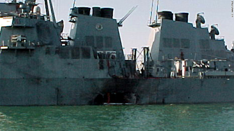 Vụ tiến công cảm tử vào tàu khu trục USS Cole một lần nữa cho thấy khả năng bảo vệ các bộ phận riêng lẻ của thân tàu, động cơ và vũ khí với sự giúp đỡ của vật liệu Kevlar, nhất là bảo vệ chống mảnh vỡ và chống đạn. Nhưng các chuyên gia khẳng định, nó không thể bảo vệ tàu trước đòn tiến công của tên lửa chống hạm.