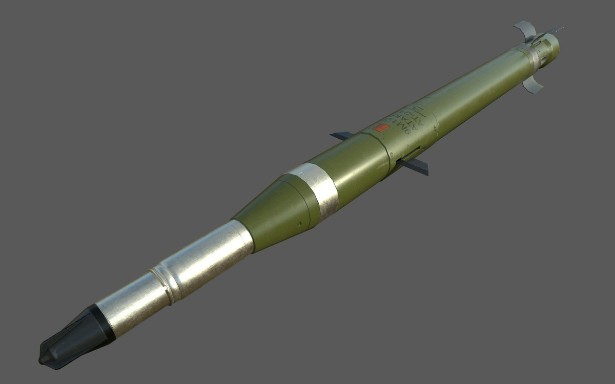 Tên lửa Vihr-1 sử dụng đầu đạn nổ nối tiếp Tandem; đầu đạn đầu tiên có thể phá hủy lớp bảo vệ, còn đầu đạn chính sẽ xuyên qua lớp giáp chính, phá hủy bên trong.