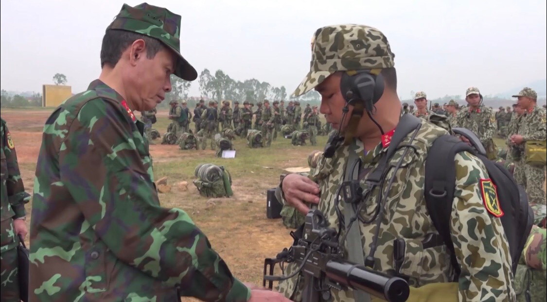 Buổi lễ có sự tham gia của các lực lượng như trinh sát đặc nhiệm, đặc công, thông tin, hóa học, … và cùng với đó là nhiều loại trang bị khí tài cực kỳ hiện đại.