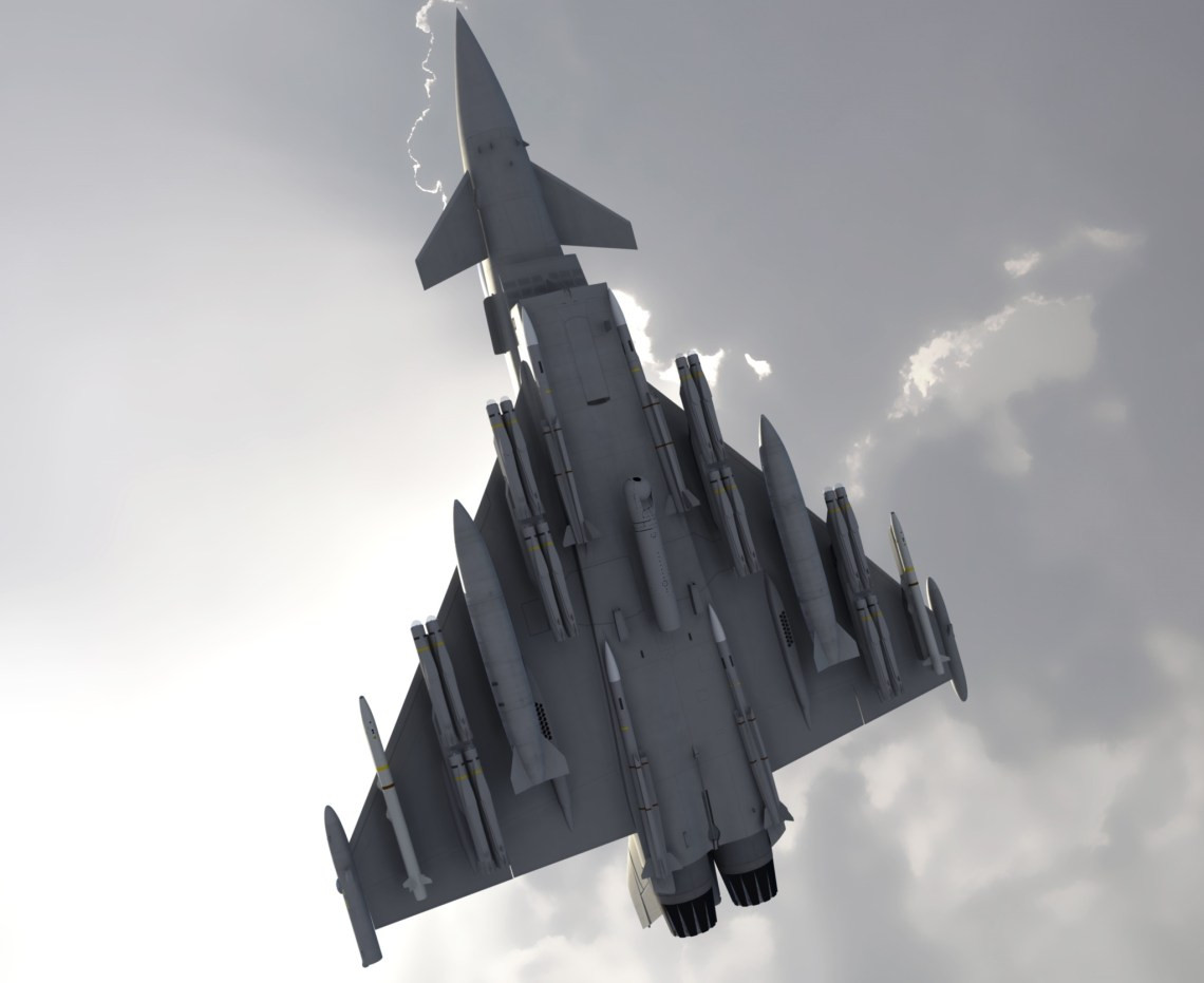 Chiến đấu cơ Eurofighter Typhoon có thể mang tới 16 tên lửa loại này, trong khi F-35B có thể mang tới 8 quả trong khoang chứa vũ khí bên trong và các tên lửa khác trên cánh.