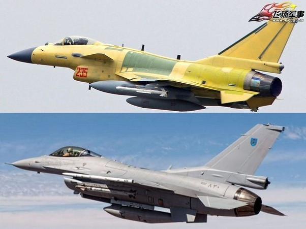 Cả J-10 và JF-17 được đưa vào hoạt động lần lượt trong năm 2006 và 2008. Đây đều là những chiến đấu cơ hạng nhẹ, một động cơ, được Trung Quốc và Pakistan “tự xếp loại” là chiến đấu cơ thế hệ 4 (thậm chí là 4+). J-10C và JF-17 Block3 lần lượt là phiên bản cải tiến của hai loại này.