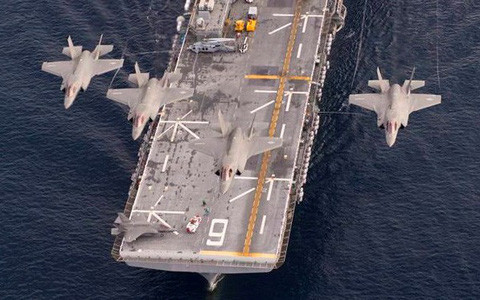 Tuy nhiên, một khi tàu Izumo và các tàu cùng lớp của nó bắt đầu hoạt động bình thường, bản thân Lực lượng Phòng vệ Nhật Bản sẽ "rất hài lòng" với việc sử dụng F-35B của TQLC Mỹ, trên các tàu đổ bộ trực thăng của Nhật Bản.