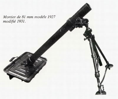 Kế đó là súng cối 81mm kiểu 1931 Brandt của Pháp, chiều dài súng 1.265 mm, trọng lượng 58,5 kg; trọng lượng viên đạn 6,8 kg; tốc độ bắn 20 phát/phút; tầm bắn 2.850 m. M1931 Brandt là súng cối trang bị cho cấp tiểu đoàn của Pháp, được Quân đội ta sử dụng lại từ chiến lợi phẩm thu của Pháp, được trang bị tới tiểu đoàn và trung đoàn.