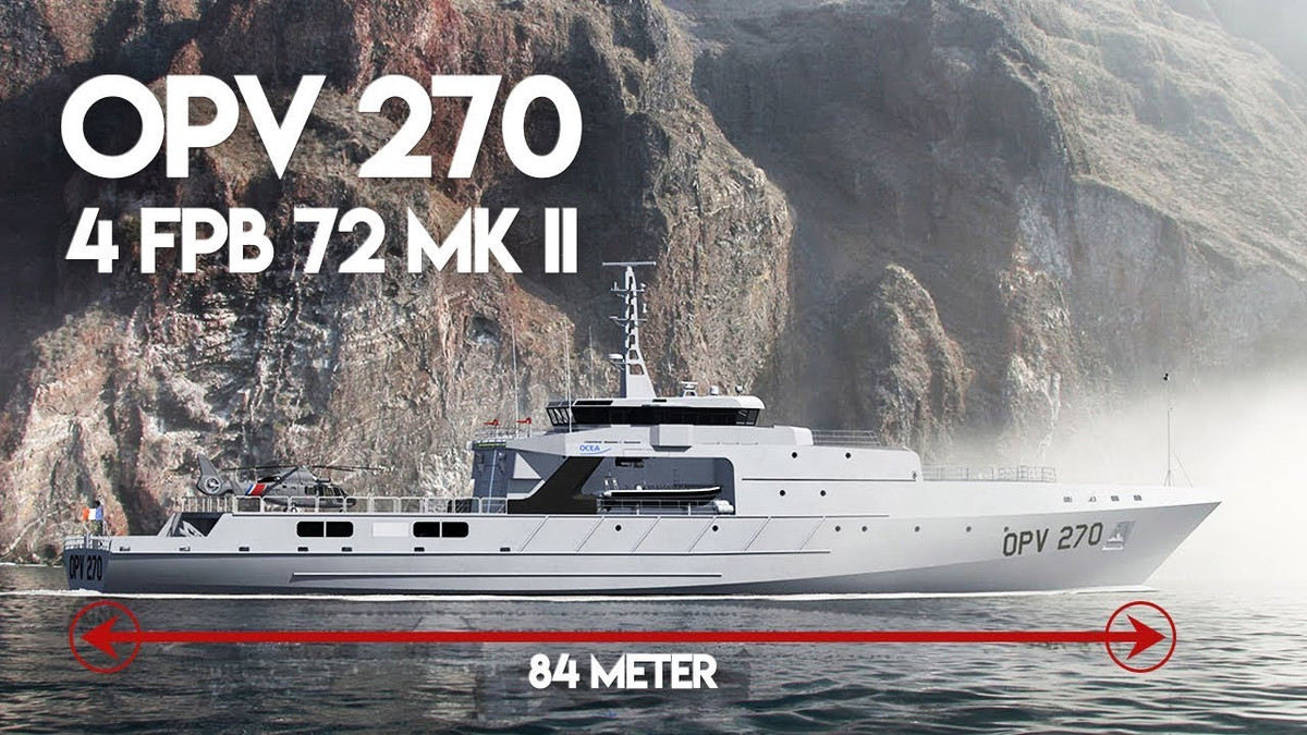 Trong khi hiện đại hóa lực lượng cảnh sát biển đang có sự tiến bộ. Tháng 4 vừa qua, lực lượng này đã hạ thủy một tàu tuần tiễu xa bờ đa dụng, vỏ nhôm, dài 84 m OPV 270 do hãng đóng tàu Pháp OCEA đóng. Tàu có khả năng chở được một máy bay trực thăng loại 5 tấn và triển khai được 2 xuồng bơm hơi vỏ cứng (RHIB) dài 9,2 m.