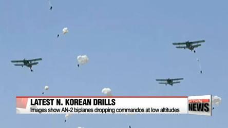 Về đường hàng không, Triều Tiên có một phi đội gồm 200 chiếc vận máy bay vận tải loại nhỏ hai tầng cánh An-2, có khả năng bay rất thấp và chậm để tránh radar; mỗi chiếc An-2 có thể chở tới 12 lính biệt kích, có thể hạ cánh trên đường ô tô, hoặc những bãi bằng phẳng, có chiều dài bằng một sân bóng đá tiêu chuẩn, hoặc nhảy dù xuống mục tiêu.