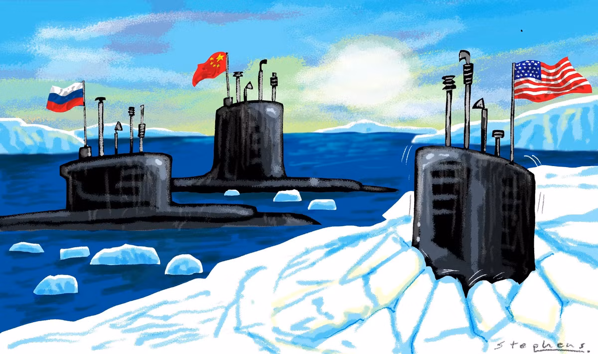 Việc hải quân Nga cử ba tàu ngầm mang tên lửa đạn đạo xuyên thủng băng Bắc Cực, mang đến một cái nhìn rất rõ ràng về cuộc cạnh tranh này và nhiều khả năng sẽ xảy ra nhiều căng thẳng trong khu vực này, khi mâu thuẫn địa chính trị tiếp tục gia tăng trong thời gian tới. Nguồn ảnh: Flickr.