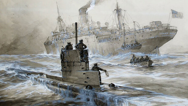 Tàu ngầm ra đời vào cuối thế kỉ 19 và nhanh chóng trở thành thứ vũ khí hữu hiệu của hải quân các nước. Trong một thời gian dài, không có cách nào để tiêu diệt được những con quái vật đại dương này. Tàu ngầm có thể tự do di chuyển, phát hiện và tiêu diệt tàu đối phương mà không lo sợ bị phát hiện.