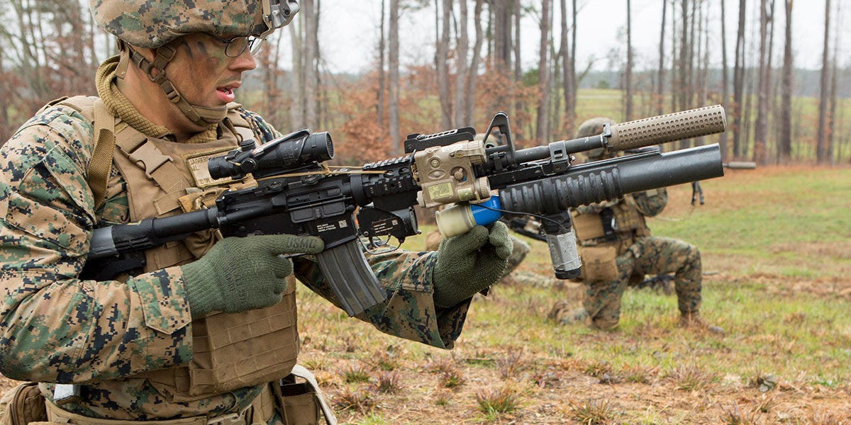 M-79 được thay thế bằng súng phóng lựu M203, gắn dưới súng trường tiến công M16 tiêu chuẩn từ năm 1971. Tuy nhiên, M-79 vẫn được sử dụng trong quân đội và lực lượng cảnh sát trên khắp thế giới, và nó tiếp tục được Lực lượng Đặc nhiệm Mỹ tin dùng.