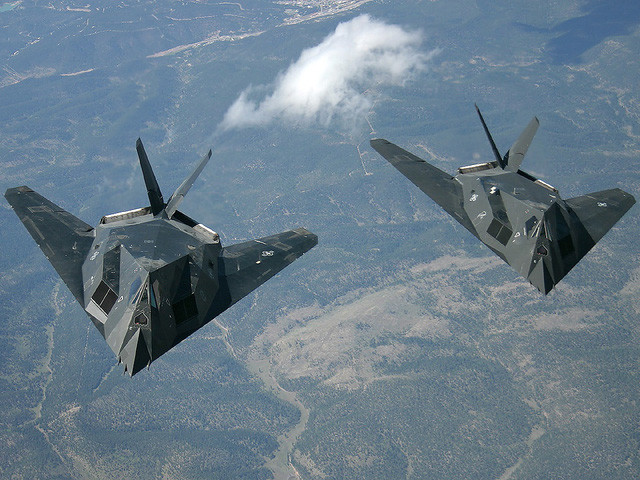 Nhưng cuối cùng, F-117 cuối cùng đã được đưa vào sử dụng vào tháng 12/1989, trong Chiến dịch Just Cause ở Panama; khi một cặp F-117 ném bom mục tiêu bên ngoài doanh trại của Lực lượng Phòng vệ Panama. Nhưng thực tế, trận chiến đấu này, chưa thể chứng minh được khả năng của F-117, vì phòng không Panama quá yếu.