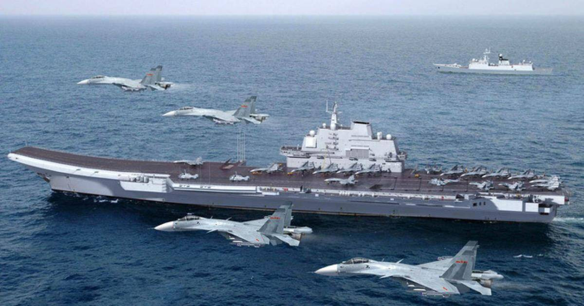 Mặc dù Hải quân Trung Quốc có số lượng tàu sân bay ít hơn nhiều lần so với Mỹ. Tuy nhiên, khả năng phát triển sức mạnh không quân trên biển của Trung Quốc đang nhanh chóng phát triển nhanh chóng, thông qua một số nỗ lực của cả hệ thống chính trị Trung Quốc.