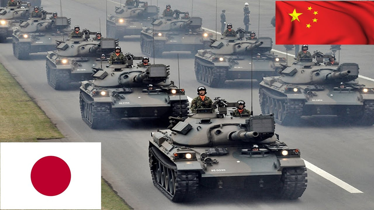 Theo số liệu đánh giá của trang Quan sát Quân sự, chuyên so sánh sức mạnh quân đội các quốc gia trên thế giới cho biết, hiện tại sức mạnh quân sự Trung Quốc đứng thứ 3 thế giới sau Mỹ và Nga, thuộc nhóm các quốc gia có sức mạnh quân sự cấp 1. Trong khi đó Nhật Bản đứng thứ 7 và xếp vào nhóm cấp 2.