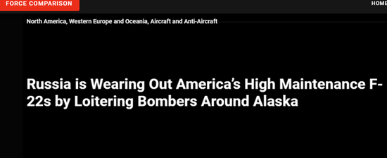 Theo tờ “Quan sát quân sự” của Mỹ, 1/7 số máy bay chiến đấu hiện đại nhất của Không quân Mỹ là tiêm kích F-22 Raptor, đang được triển khai tới Căn cứ Liên hợp Elmendorf Richardson ở bang Alaska, cực bắc của Mỹ.