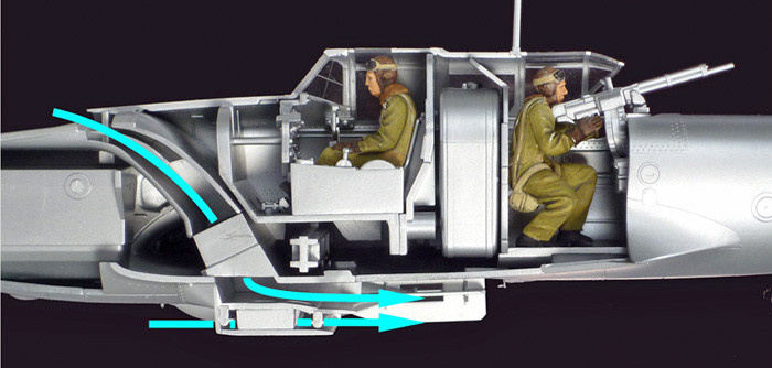 Điều này đã khiến Liên Xô chịu nhiều thiệt hại về người, trong thời gian đầu khi các chiến đấu cơ Đức tập trung hỏa lực về phần đuôi, để giết hại pháo thủ của Il-2. Theo các báo cáo chính thức, các pháo thủ phía sau không được bảo vệ bởi lớp giáp và phải chịu tỷ lệ thương vong cao gấp bốn lần phi công ngồi phía trước máy bay.