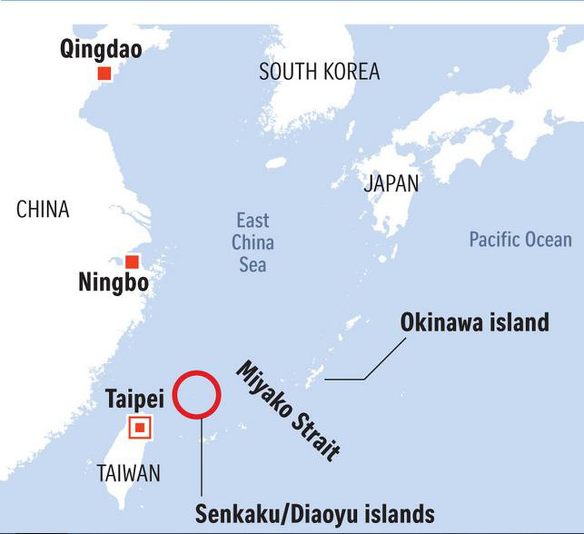 Tờ báo của Nhật Bản cho rằng, Tokyo sẽ phải ngăn chặn hoạt động quân sự của Trung Quốc, trong khu vực quần đảo Senkaku. Phía Trung Quốc gọi những hòn đảo này là quần đảo Điếu Ngư.