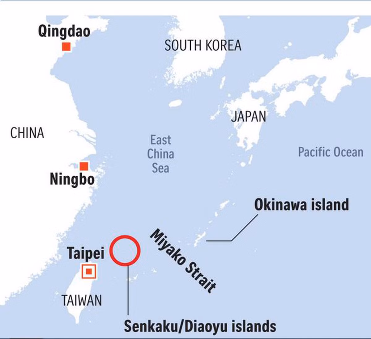 Tờ báo của Nhật Bản cho rằng, Tokyo sẽ phải ngăn chặn hoạt động quân sự của Trung Quốc, trong khu vực quần đảo Senkaku. Phía Trung Quốc gọi những hòn đảo này là quần đảo Điếu Ngư.