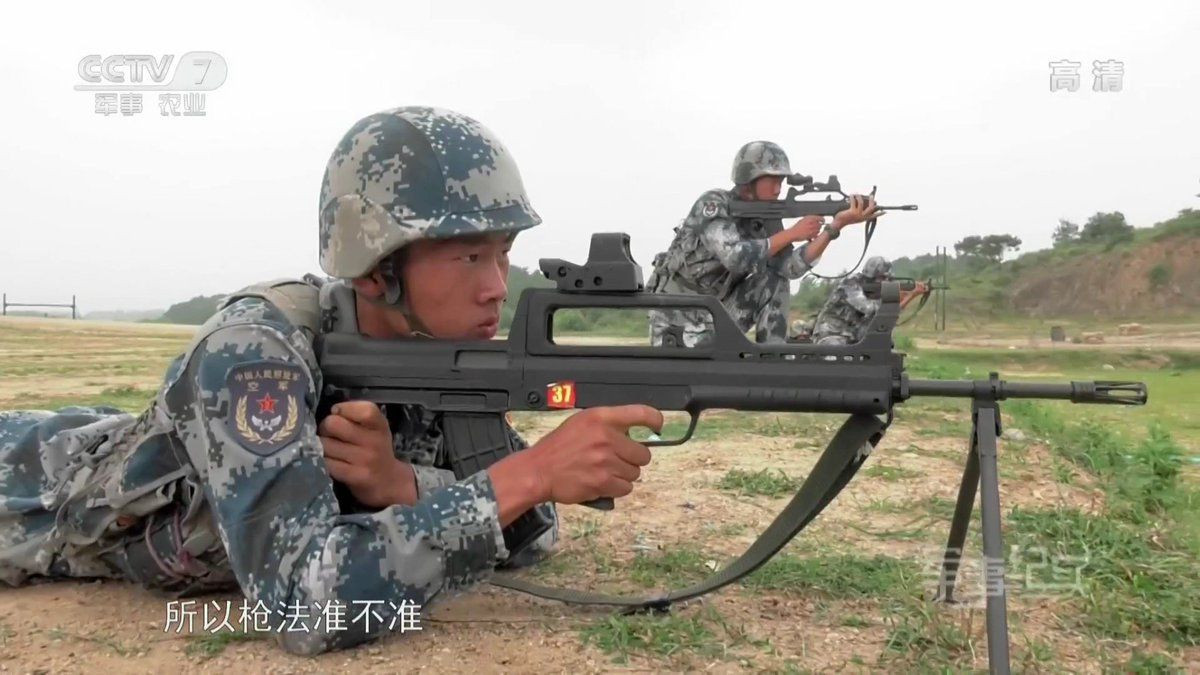 Đây là mẫu súng ứng dụng thiết kế "bullpup", trong đó cụm cò nằm trước bộ khóa nòng và hộp tiếp đạn, giúp duy trì chiều dài nòng trong khi rút ngắn độ dài tổng thể của súng. Thiết kế này giúp QBZ-95 sở hữu nòng dài hơn, tầm bắn và sơ tốc đầu nòng lớn hơn so với mẫu súng trường M4 của Mỹ, trong khi chiều dài tổng lại ngắn hơn. 