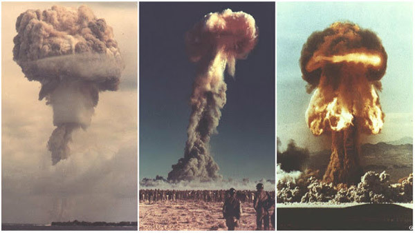 Sau khi thế chiến hai kết thúc, thế giới bước vào thời kỳ chiến tranh Lạnh, với sự chạy đua vũ trang điên cuồng, được dẫn đầu bởi hai cường quốc Liên Xô và Mỹ. Lúc này cả hai đều tích cực phát triển vũ khí hạt nhân, và coi đó là vũ khí thông thường sử dụng trên chiến trường.