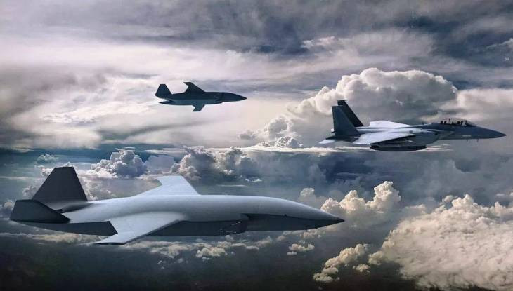 Mục tiêu đằng sau khái niệm “cánh bay đồng hành” rất đơn giản, đó là sự kết hợp của một máy bay chiến đấu có người lái và một bộ máy bay không người lái (UAV). Những UAV này được gọi là máy bay “tiêu hao chi phí thấp (LCAA)”, bay phía trước máy bay có người lái và có độ linh hoạt cao.