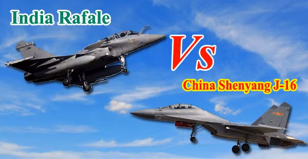 Những chiếc J-16 của Chiến khu Tây, sẽ phải đối mặt với những chiếc tiêm kích Su-30MKI và Rafale có tính năng tương đương của Không quân Ấn Độ (IAF); thậm chí những chiếc Rafale được cho là có tính năng cao hơn J-16, do đã được thử thách qua thực chiến và trang bị tên lửa tiến công tầm xa Meteo 120, nên chưa chắc J-16 đã có lợi thế trước Không quân Ấn Độ. Nguồn ảnh: Pinterest.