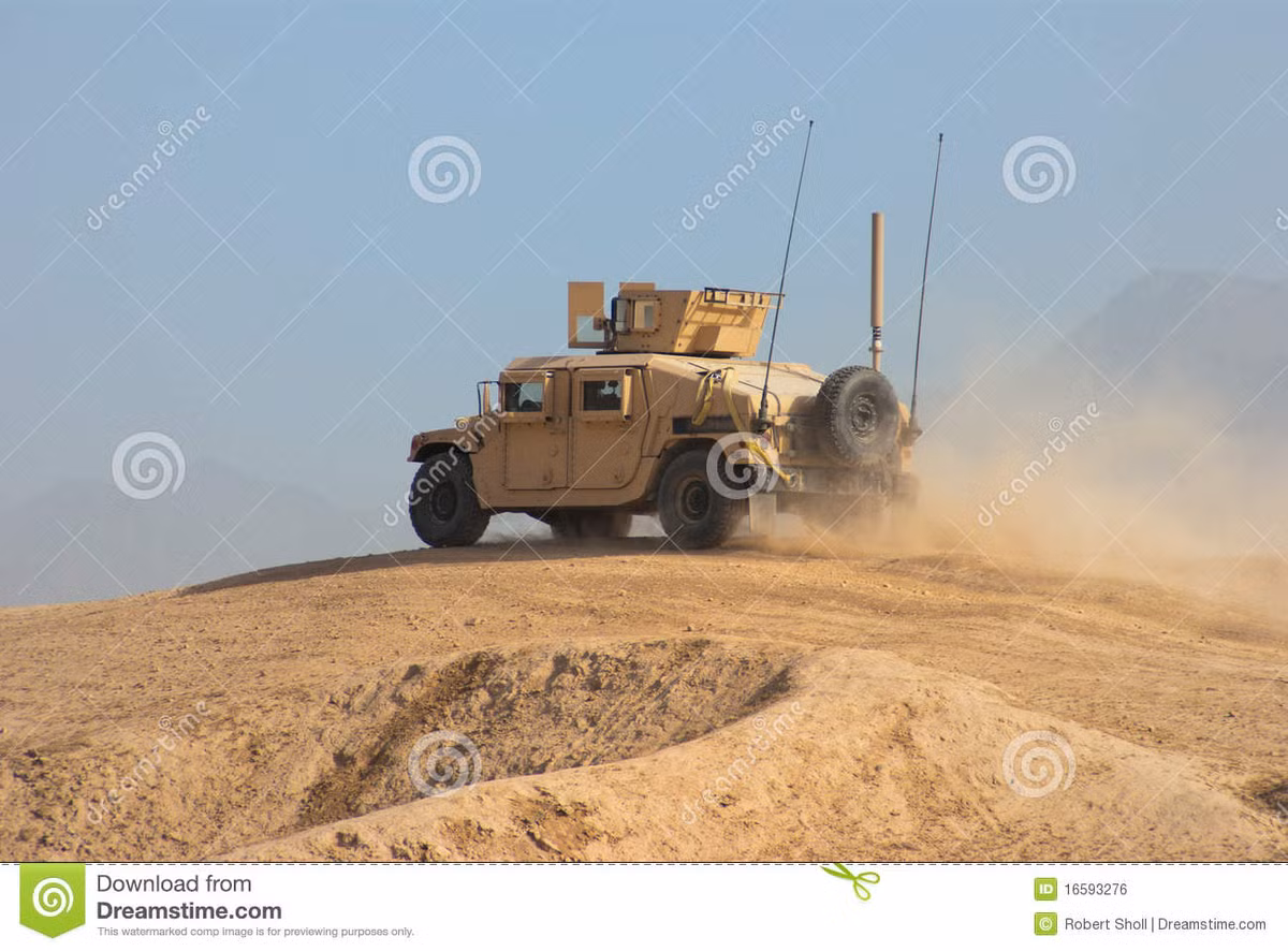 Hiện tại, thiệt hại về phương tiện được xác nhận chủ yếu bao gồm: 270 xe tải hạng nhẹ Ford Ranger; 141 xe tải hạng trung; 329 xe M1151 và xe quân sự phiên bản vận tải M1152 Humvee; 21 xe bọc thép chống mìn Oshkosh ATV. 