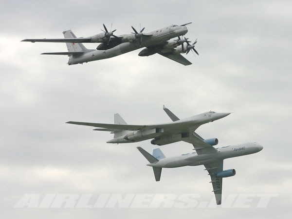 Nga hiện đang triển khai 3 loại máy bay ném bom, bao gồm loại máy bay ném bom liên lục địa Tu-160 và Tu-95 và loại hạng trung Tu-22M. Tu-22M rất có thể là chiếc được dự định triển khai tới căn cứ không quân Khmeimim.