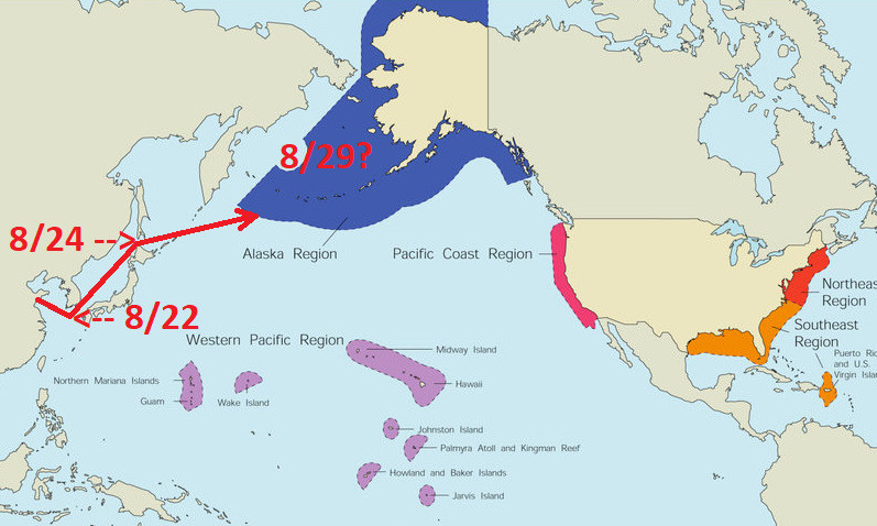 Theo các nguồn tin, hai tàu khu trục Trung Quốc đã đi vào vùng biển quốc tế trong vùng đặc quyền kinh tế của Mỹ và mọi hoạt động tương tác giữa Lực lượng Bảo vệ Bờ biển Mỹ với Hải quân Trung Quốc đều phù hợp với luật pháp quốc tế.