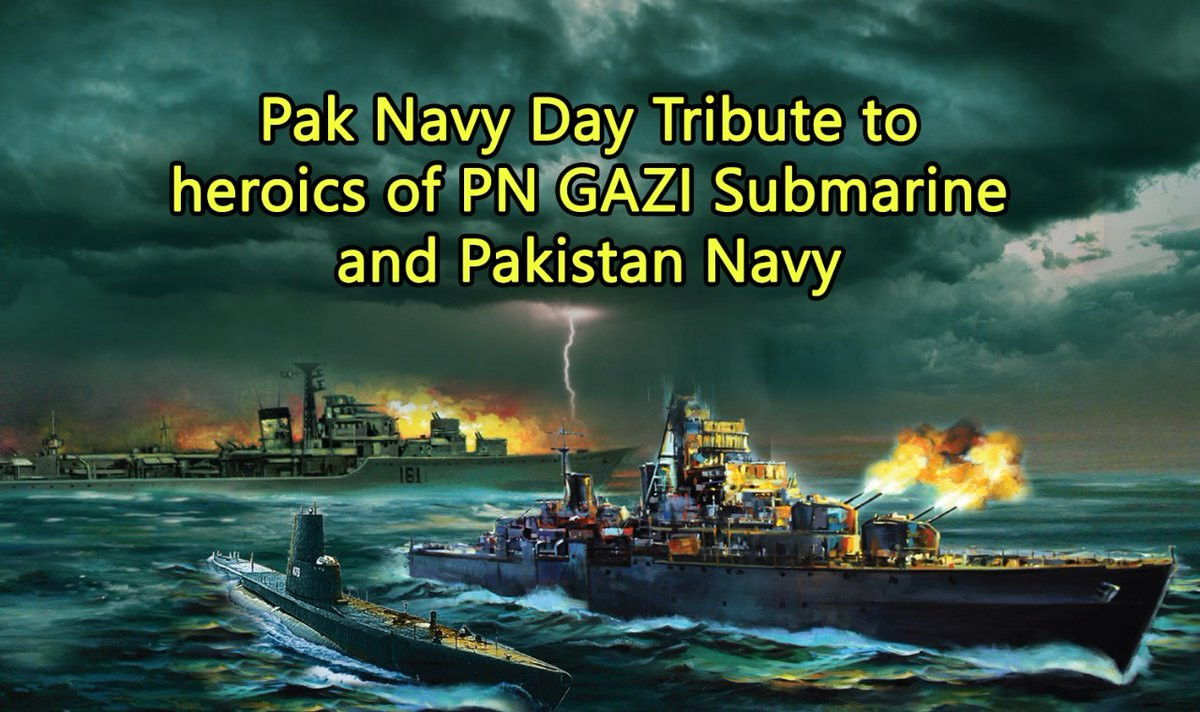 Một giả thuyết cho rằng, chiếc Ghazi đã lao xuống để tránh ngư lôi của chiếc Rajput phóng ra; do mũi tàu của Ghazi đâm vào đáy biển, làm nổ vũ khí trong tàu.