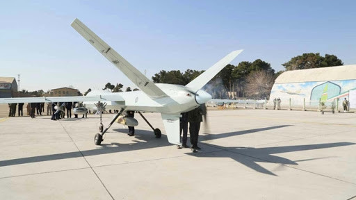 UAV Kaman-22 được Iran giới thiệu, cũng không phải "dạng vừa", nó có tầm hoạt động bao phủ hoàn toàn Trung Đông? Nếu cần thiết, có thể thực hiện các nhiệm vụ tiến công tự sát các mục tiêu mặt đất.