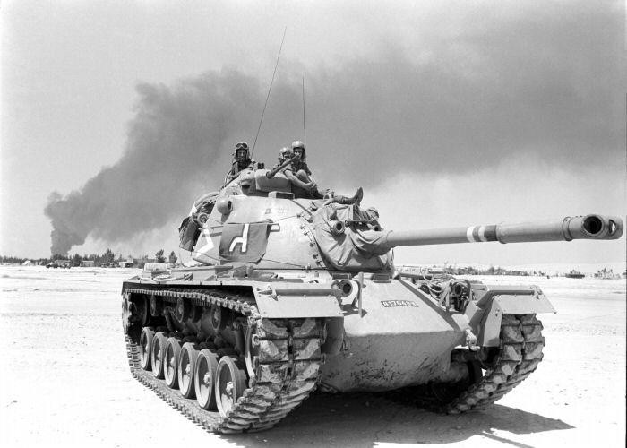 Những chiếc xe tăng chủ lực M48 (do Mỹ sản xuất) và xe tăng Centurion (do Anh sản xuất) có trong biên chế IDF, đã góp phần đè bẹp lực lượng liên quân Arab và kết thúc nhanh chóng cuộc chiến.