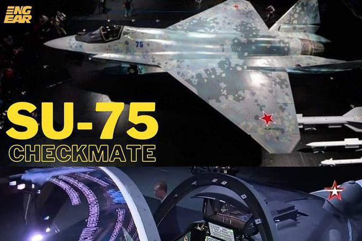 Có thể Su-75 Checkmate, sẽ là máy bay chiến đấu thế hệ thứ 5 tiếp theo được đưa vào biên chế trên thế giới. Hiện chỉ có F-22, F-35 của Mỹ và J-20 của Trung Quốc, đã được sản xuất hàng loạt, để trang bị cho quân đội.