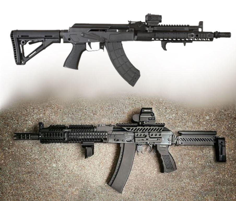 Ngoài ra, AK Alpha còn có thân vỏ vừa vặn với khẩu súng như thể nó được đúc liền, trên có bố trí các đường ray Picatinny, có thể gắn các phụ kiện như kính ngắm quang học, kính ngắm laser, đèn pin chiến thuật có sẵn trên thị trường.