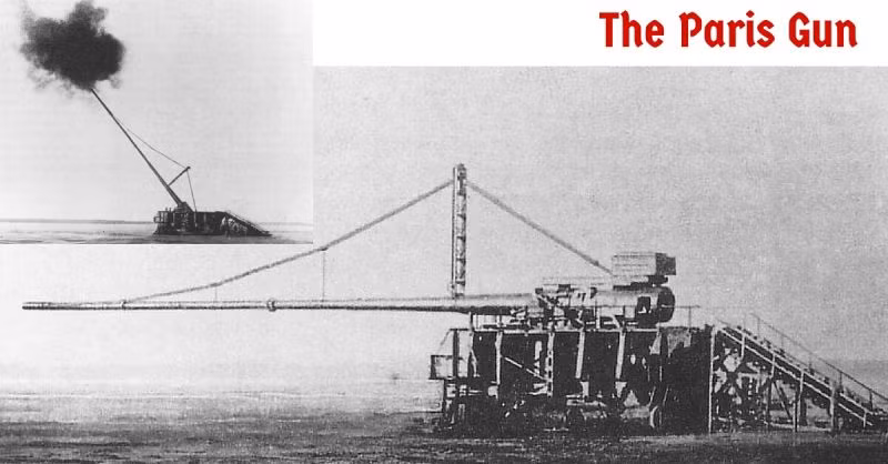 Siêu pháo Big Bertha có cỡ nòng 419mm, nhưng tầm bắn tối đa chỉ đạt 12,5km; trong khi đó Paris gun lại có tầm bắn vượt trội hơn nhiều là 130km nhưng chỉ có cỡ nòng là 211mm.