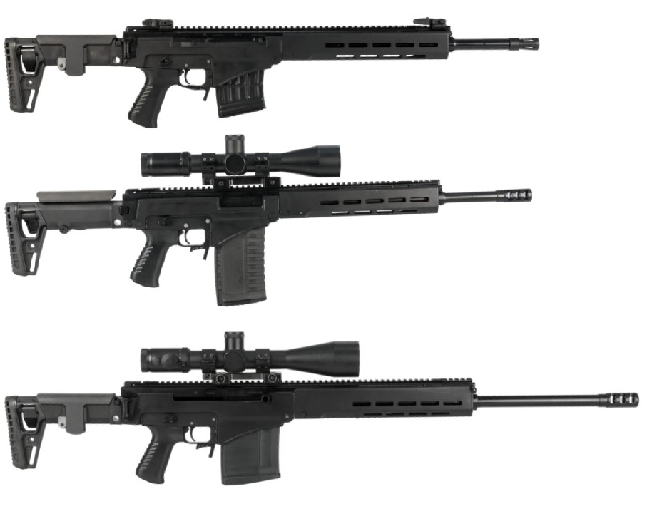 Các biến thể của SVCh đã được công bố gồm 3 phiên bản, phiên bản tiêu chuẩn sử dụng đạn 7,62x54R; phiên bản sử dụng đạn 7,62x51mm của khối NATO (dùng để xuất khẩu); phiên bản sử dụng cỡ đạn .338 Lapua Magnum. Sự khác biệt về kích thước có thể thấy rõ, khi ba phiên bản xếp cùng nhau.