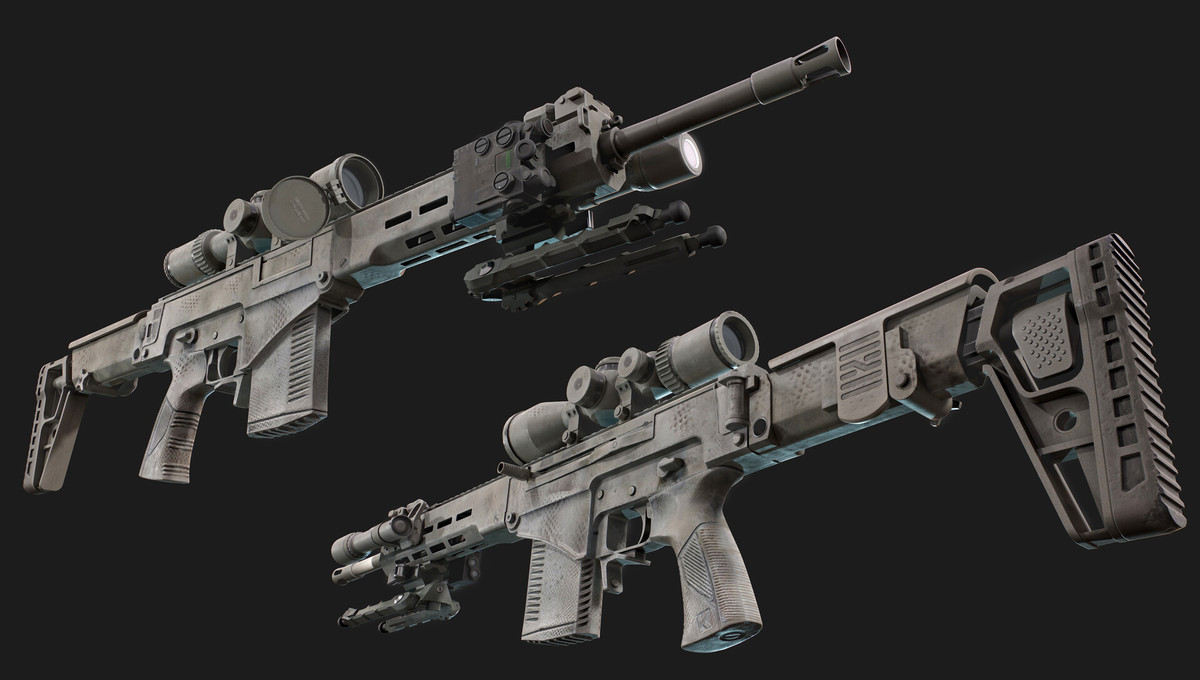 Hai phiên bản sử dụng cỡ đạn 7,62mm có thể hoán đổi cỡ nòng, chỉ bằng cách thay đổi khóa nòng và nòng súng, nhưng không thể lắp sang phiên bản sử dụng đạn .338 Lapua Magnum.