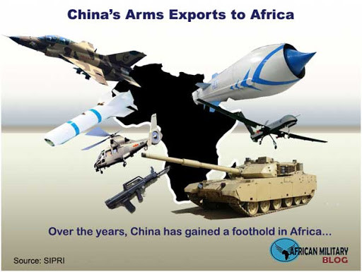 Theo đánh giá của SIPRI, thị trường vũ khí của Trung Quốc phần lớn được tiêu thụ bởi một số quốc gia châu Á (77,3%), tiếp theo là châu Phi (19,1%) và 3,6% còn lại đến các khu vực khác trên thế giới (chủ yếu là khu vực Mỹ Latinh).