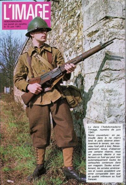 Tiếp theo là súng trường MAS-49 của Pháp, cỡ đạn 7,5x54mm; chiều dài 1100mm; trọng lượng súng 4,7kg, hộp tiếp đạn 10 viên. MAS-49 được trang bị làm súng trường chính của quân đội Pháp ở Đông Dương, trong giai đoạn sau của chiến tranh. QĐNDVN tịch thu MAS-49 với số lượng lớn và cũng sử dụng làm 1 trong những súng trường chính của mình.