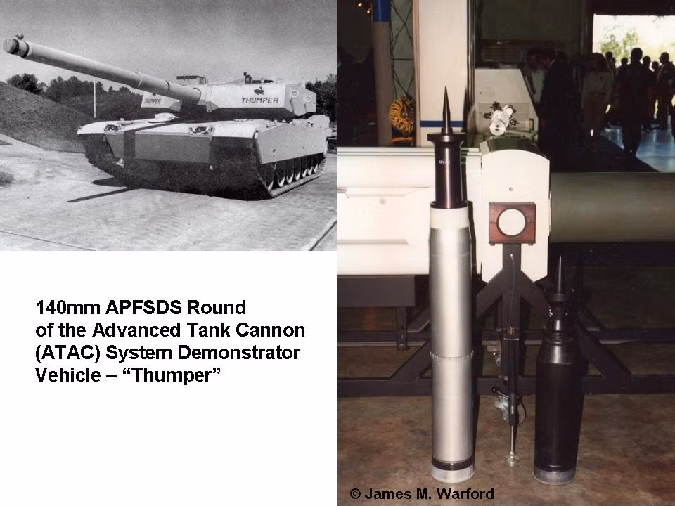 Tuy nhiên, M1 Abrams vẫn bị thất thế trước xe tăng T-80 được nâng cấp với khẩu pháo 152mm, chứ đừng nói đến là địch thủ của T-95. Đồng thời một vấn đề lớn với thiết kế của M1 là khung gầm của M1 được chế tạo, sử dụng pháo 105mm nhỏ hơn nhiều.