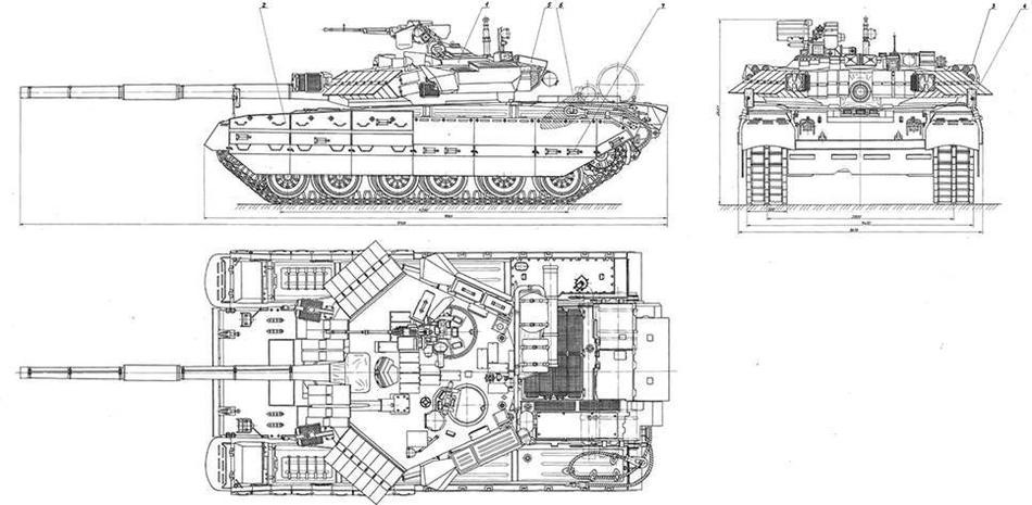 Xe tăng chủ lực T-84 Object-478DU9 có nhiều điểm khác biệt về ngoại hình so với phiên bản T-84 Oplot-M mà hiện đang được quân đội Thái Lan sử dụng, dễ nhận ra đó là nó không được trang bị hệ thống kính ngắm toàn cảnh 360 độ cho trưởng xa.